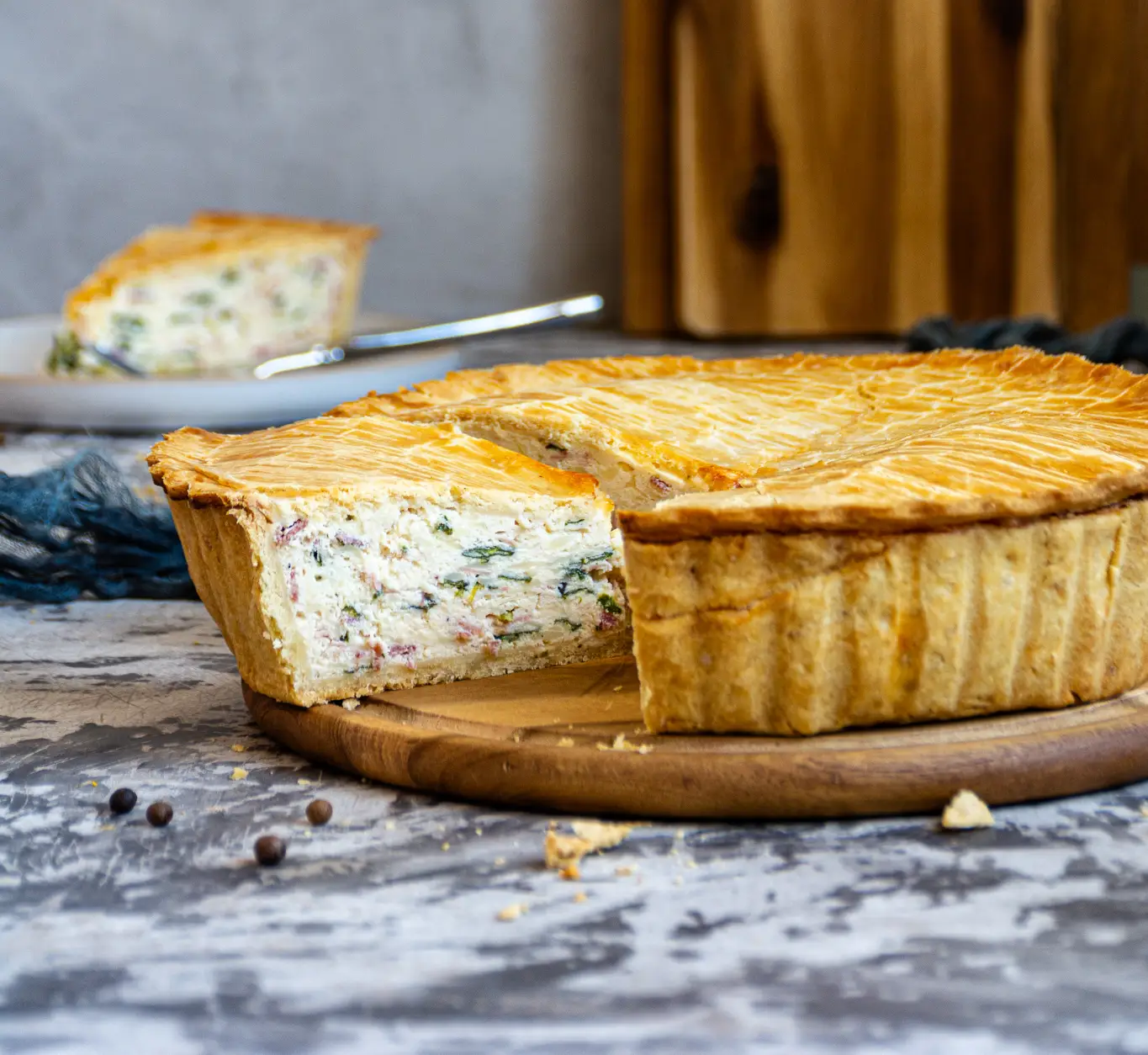 Velykinis itališkas pyragas PIZZA RUSTICA