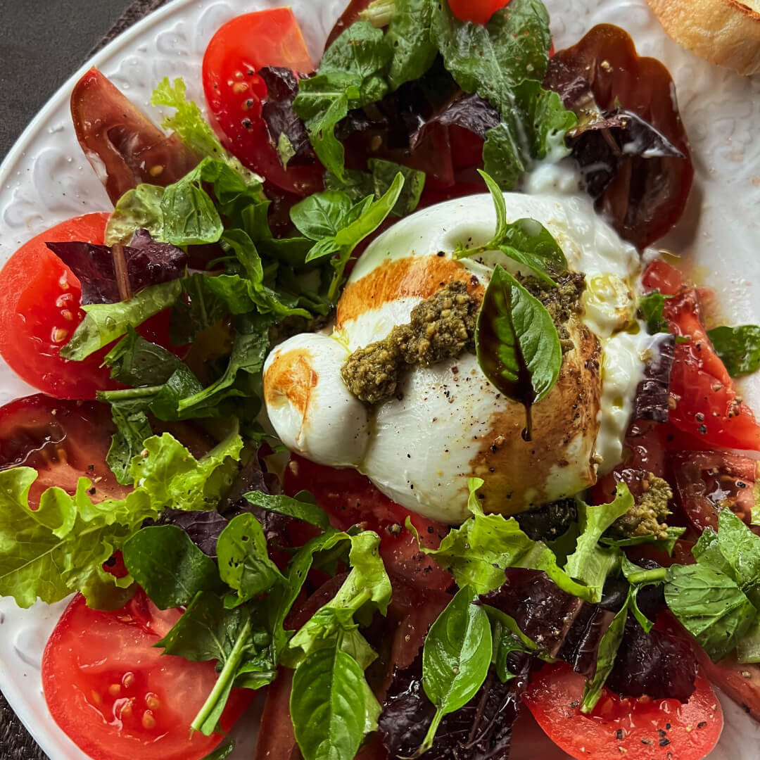 Gaivios Burrata salotos pagal Guodą Azguridienę