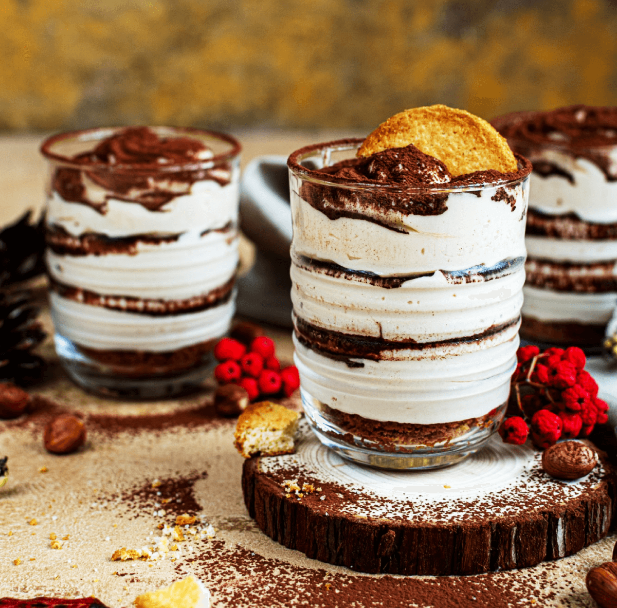 Itališkas desertas tiramisu