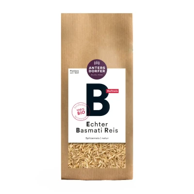 Rudieji ryžiai BASMATI, ekologiški