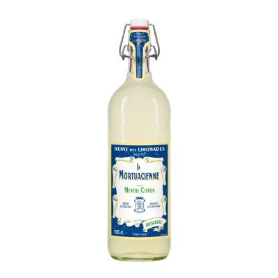 Gazuotas mėtų ir citrinų skonio gėrimas MENTHE CITRON, 1 l