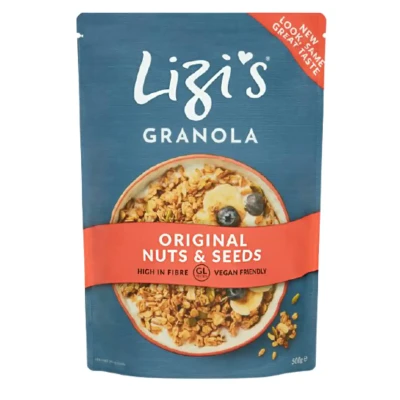 Granola su riešutais ir sėklomis ORIGINAL NUTS & SEEDS