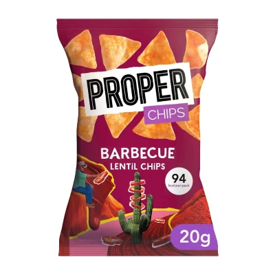 Lęšių traškučiai BARBECUE