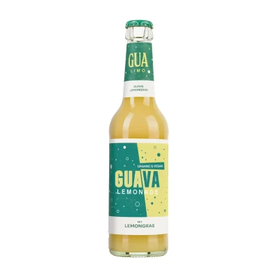 Gvajavų limonadas su citrinžolėmis, ekologiškas