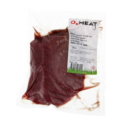 Angus jautienos kumpio apvalainė išorinė, vakuumuota