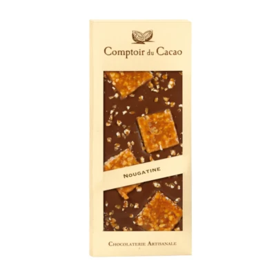 Pieniškas šokoladas su griliažu NOUGATINE