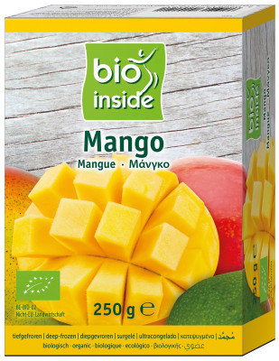 Mango gabaliukai, šaldyti, ekologiški