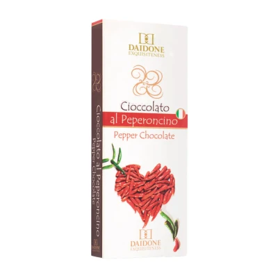 Sicilietiškas juodasis šokoladas AL PEPERONCINO