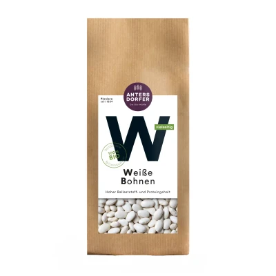 Baltosios pupelės, ekologiškos