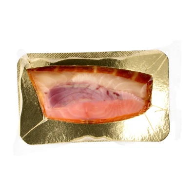 Trijų žuvų filė roletas, šaltai rūkytas