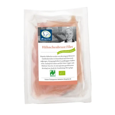 Vištienos krūtinėlių filė, šaldyta, ekologiška