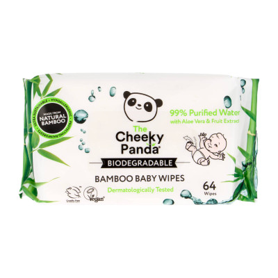 Drėgnos bambukinės servetėlės kūdikiams