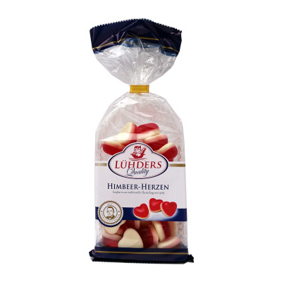 Avietinės širdelės su vanile