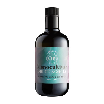 Alyvuogių aliejus extra virgin MONOCULTIVAR DOLCE AGOGIA, ekologiškas, 500 ml