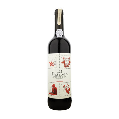 Raudonas sausas vynas NIEPOORT VILNIUS 700, 12.5 %