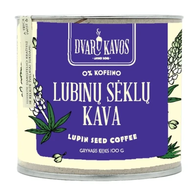 Lubinų sėklų kava