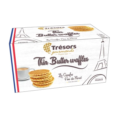Ploni sviestiniai vafliai LA GAUFRE FINE DU NORD