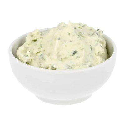 Kreminė sūrio užtepėlė su laukiniu česnaku