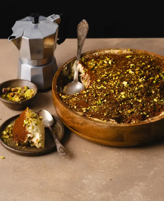 Pistacijų tiramisu