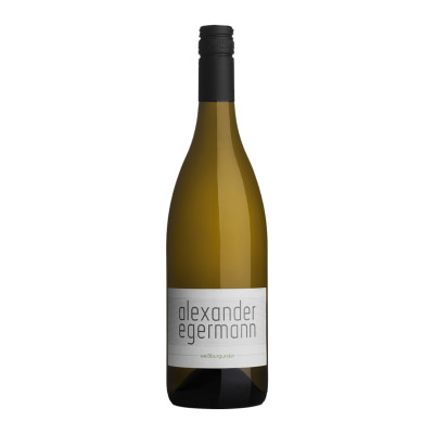 Baltas sausas vynas ALEXANDER EGERMANN WEISSBURGUNDER, 13 %