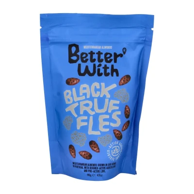 Migdolai su juodaisiais trumais TRUFFLE