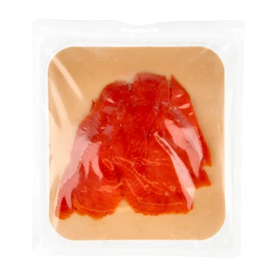 Raudonųjų lašišų filė, šaltai rūkyta