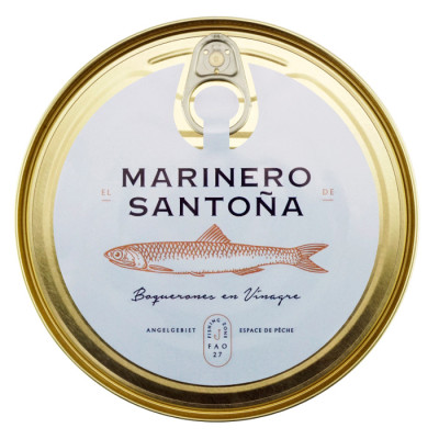 Kantabrijos ančiuvių filė MARINERO SANTONA marinate su alyvuogių aliejumi