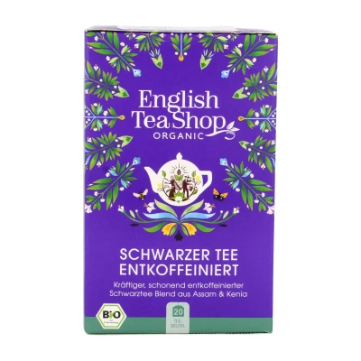 Juodoji arbata be kofeino, ekologiška, 20 pak.