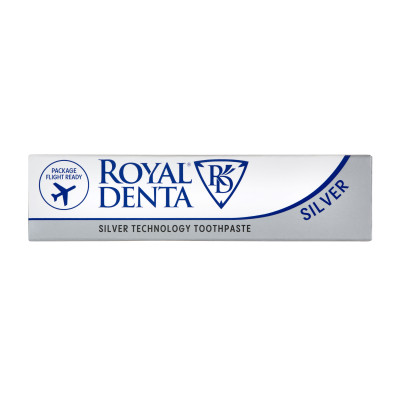 Dantų pasta su sidabru ROYAL DENTA, kelioninė pakuotė