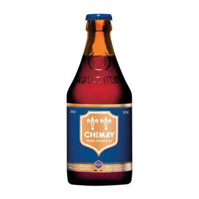 Alus CHIMAY BLU, nepasterizuotas, 9 %