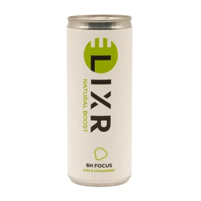 Energinis gėrimas su kivių ir braškių sultimis ELIXIR