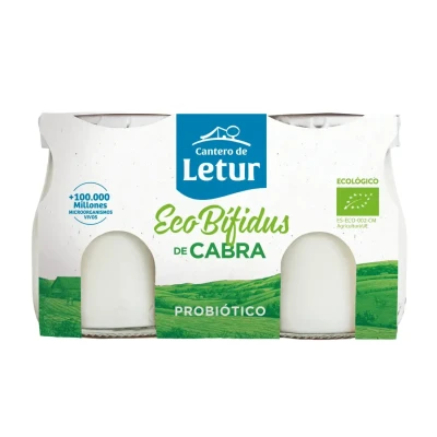 Ožkų jogurtas nenugriebto pieno su bifidobakterijomis, 2x125g, 4,4% rieb., ekologiškas