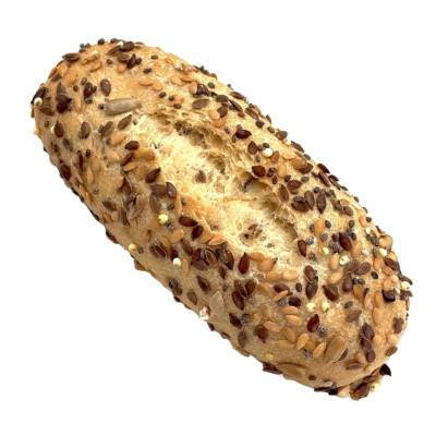 Daugiagrūdė šviesi duonelė, be glitimo, šaldyta