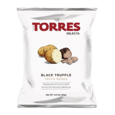 Bulvių traškučiai su trumais TRUFA NEGRA, 125 g