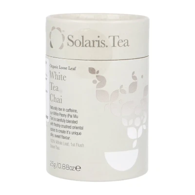 Baltoji arbata su prieskoniais WHITE TEA CHAI, biri, ekologiška