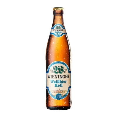 Alus WEISBIER HELL, nepasterizuotas, 5.3 %