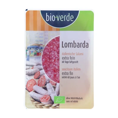 Vytintas kiaulienos saliamis LOMBARDA, ekologiškas