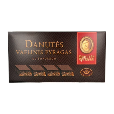 DANUTĖS vaflinis pyragas su šokoladu