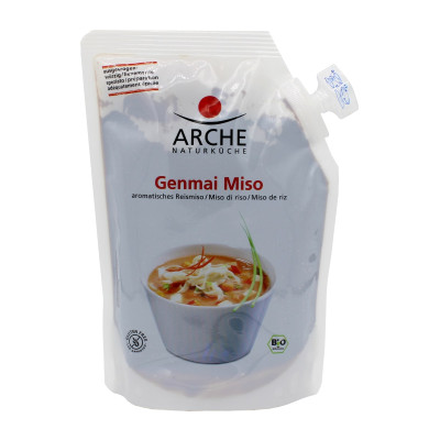 Sojų ir rudųjų ryžių pasta GENMAI MISO, ekologiška