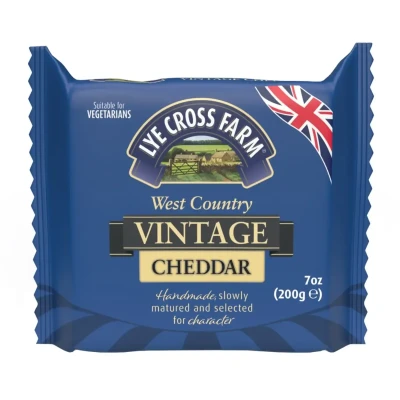 Sūris CHEDDAR VINTAGE, brandintas 14 mėn.