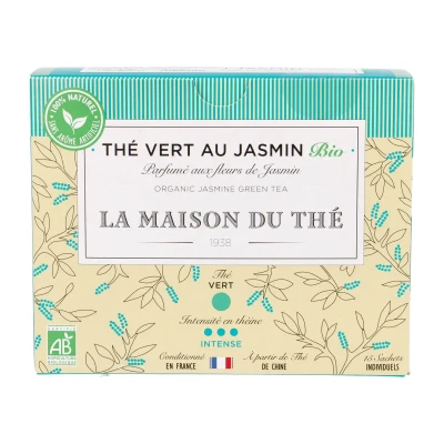 Žalioji arbata JASMINE, ekologiška, 15 pak.