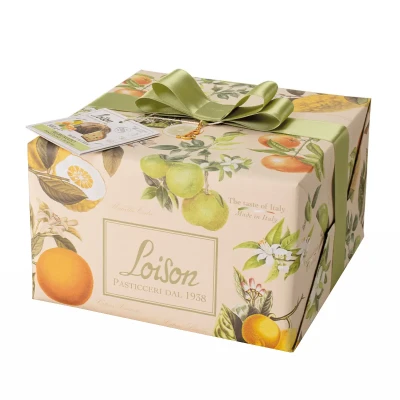 Itališkas pyragas PANETTONE 5 AGRUMI su 5 citrusiniais vaisiais