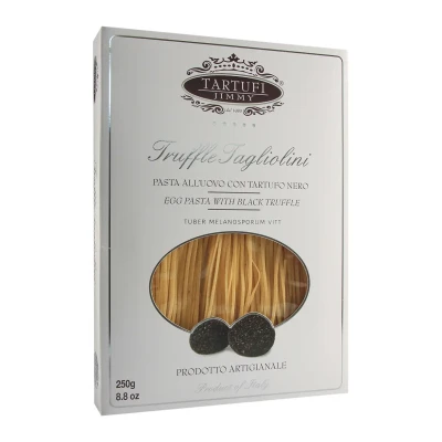 Makaronai su kiaušiniais ir juodaisiais trumais TAGLIOLINI