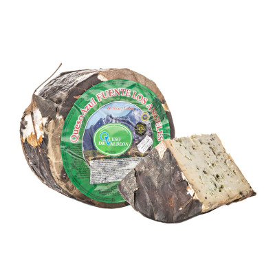 Karvių ir ožkų pieno mėlynojo pelėsio sūris VALDEON IGP, brandintas 60 d.