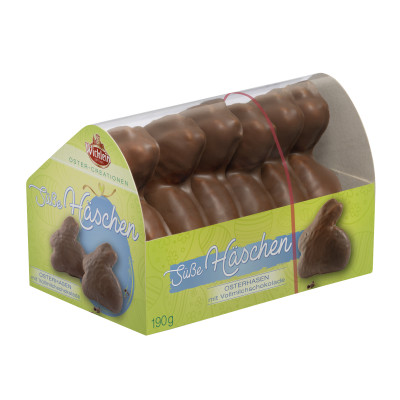 Meduoliai SWEET BUNNIES su pieninio šokolado glaistu