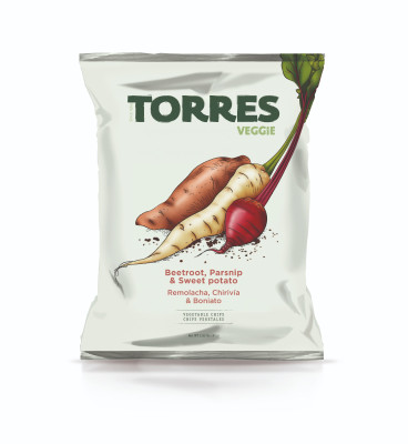 Daržovių traškučiai TORRES VEGGIE
