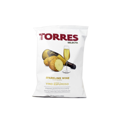 Bulvių traškučiai putojančio vyno skonio VINO ESPUMOSO
