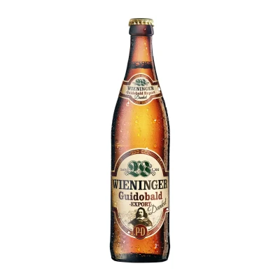 Alus GUIDOBALD EXPORT DUNKEL, nepasterizuotas, 5 %