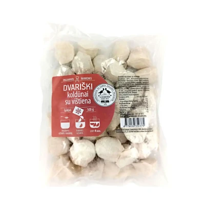 Koldūnai su vištiena, šaldyti