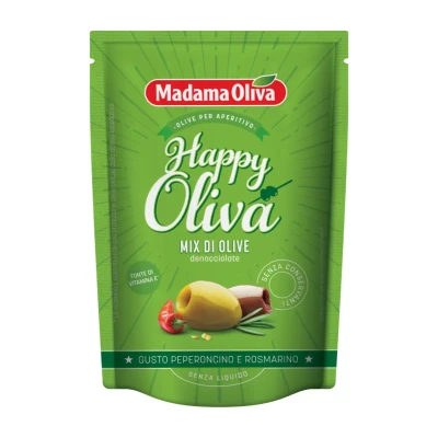 Alyvuogių mišinys su aitriosiomis paprikomis ir rozmarinais